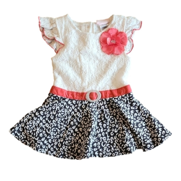 LITTLE LASS Short Sleeve Dress - Picture 1 of 4